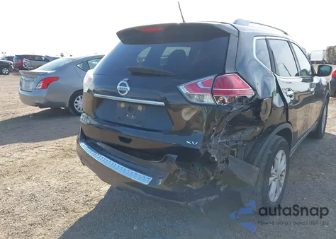 2016 Nissan Rogue Sv из США, поврежденный, VIN 5N1AT2MN3GC741311